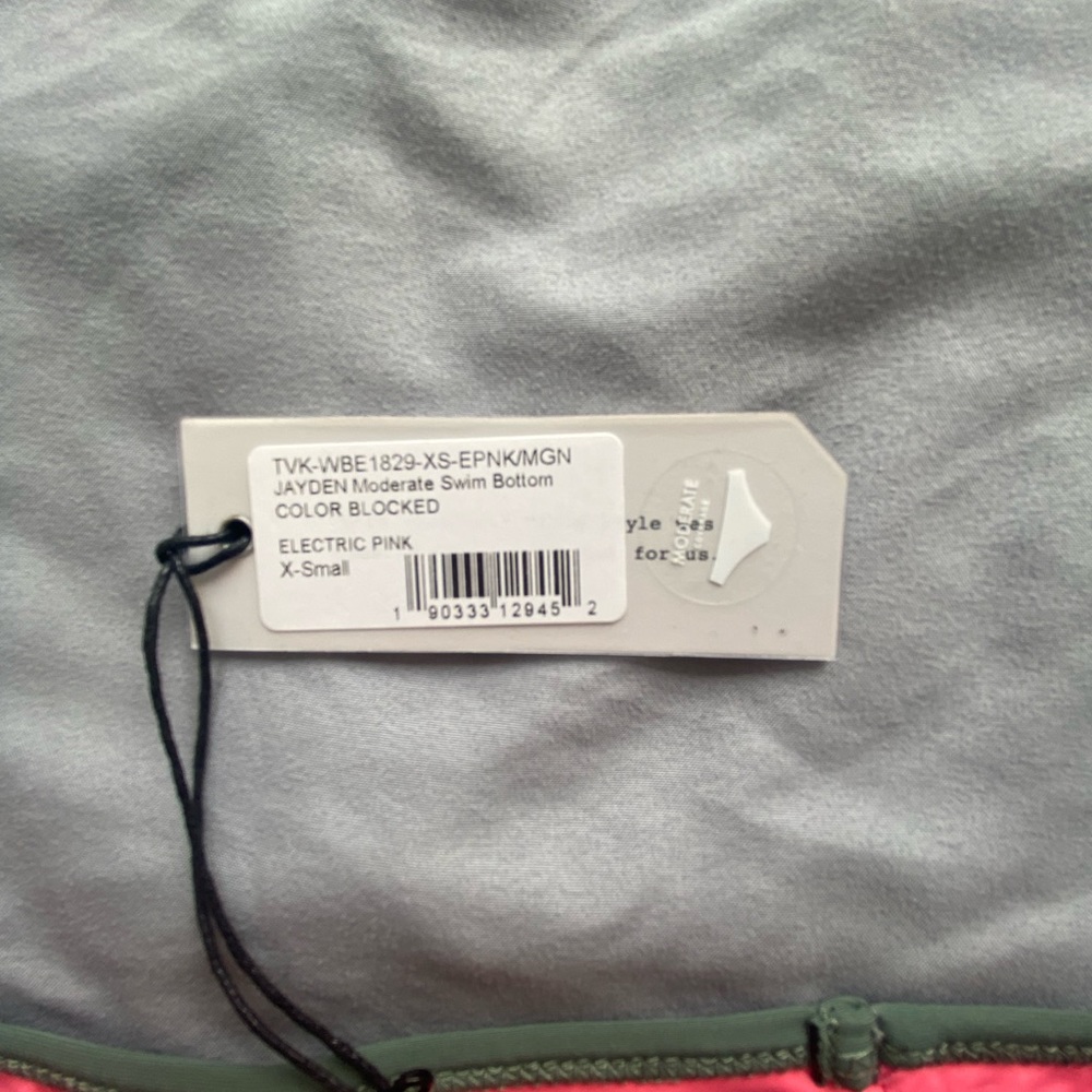Electric Pink  Madewell X Tavik Bikini Bottoms XS - Picture 6 of 7